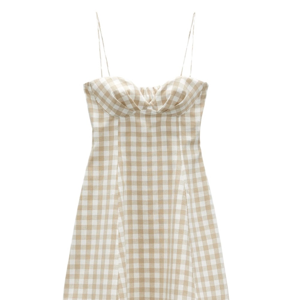 Zara gingham dress